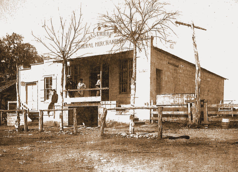 Spring Branch General Store and Post Office, late 1800’s. Photos provided by Charles Knibbe.